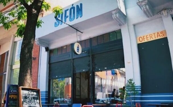 Sifón de porcelana 