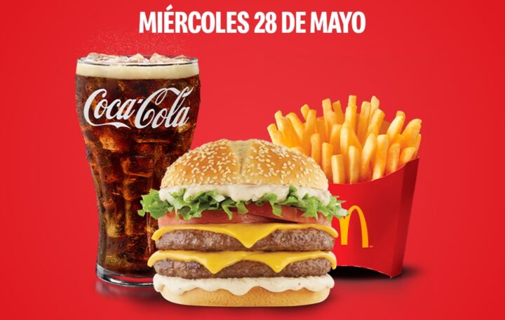 McDonald’s celebra el Día de la Hamburguesa con una promoción imperdible: ¡50% OFF en toda tu compra!