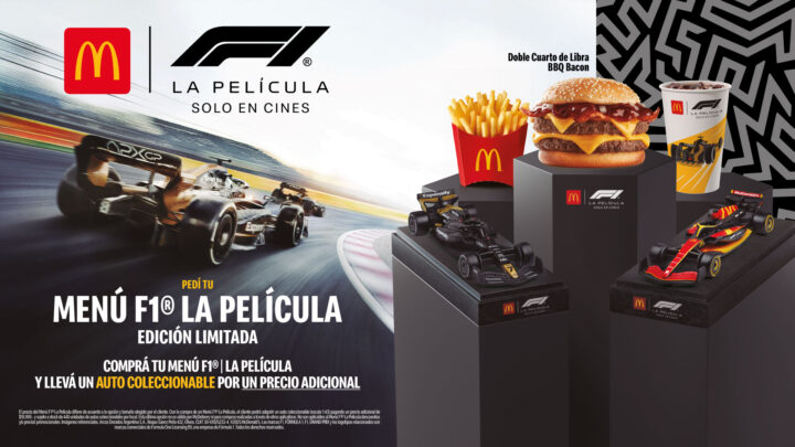 McDonald’s pisa el acelerador con el regreso del Menú F1 ®, ahora con autos coleccionables