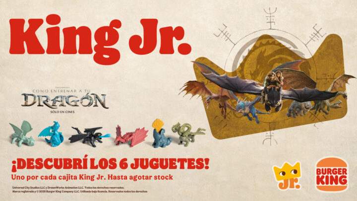 Cómo entrenar a tu dragón llegó a Burger King