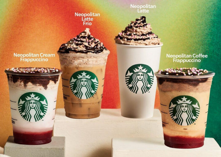 Nuevas bebidas Neopolitan y espectaculares complementos dulces sorprenden esta temporada en Starbucks