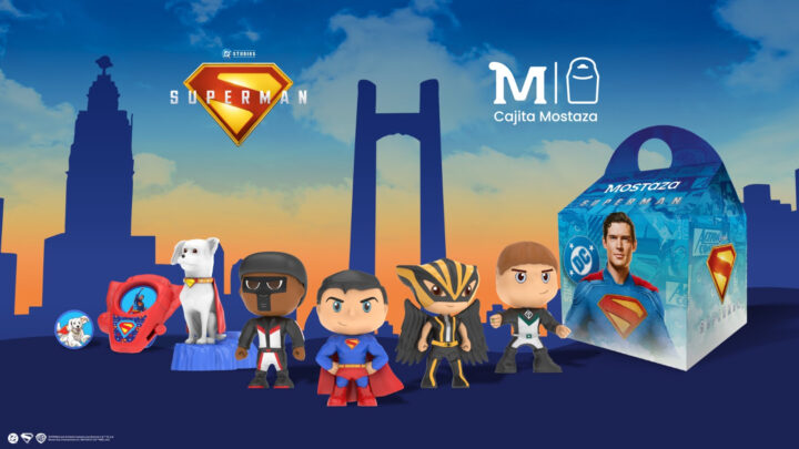 Mostaza y Superman: una dupla poderosa en la nueva edición de la Cajita Infantil