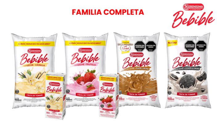 Mastellone Hnos. presenta su nuevo Bebible Cookies & Cream