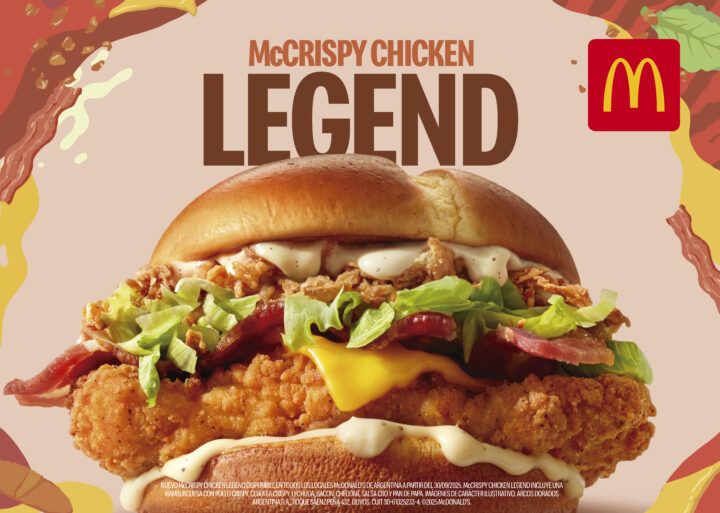 McDonald’s presenta la nueva McCrispy Chicken Legend y revive un sabor clásico