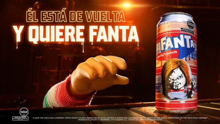 Fanta se une a Universal Pictures para traer, por primera vez, al más infame ícono del terror