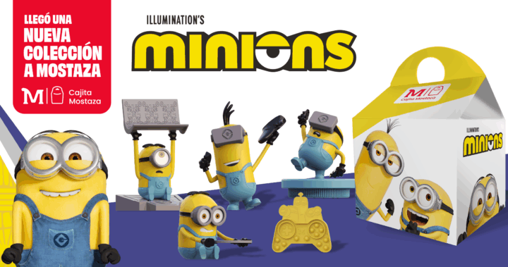 Mostaza presenta una nueva edición de su Cajita bajo la temática Minions Gamers