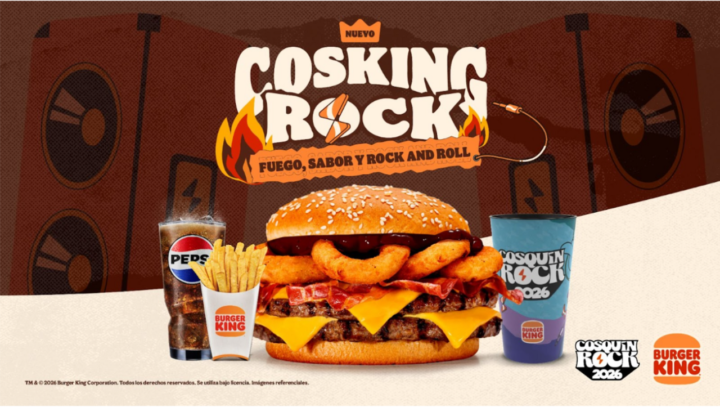 Burger King dice presente en el Cosquín Rock 2026 y refuerza su vínculo con la música en vivo