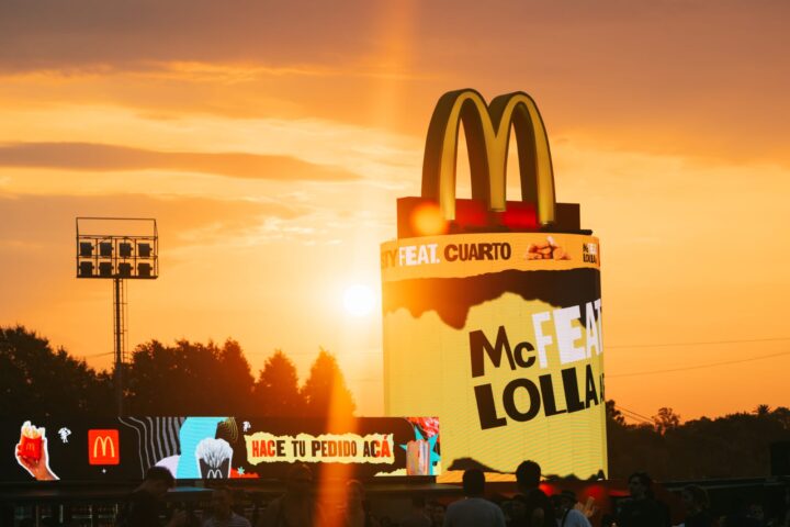 Por cuarto año consecutivo, McDonald’s estará presente en Lollapalooza