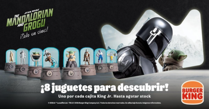 Burger King® lanza un menú de edición limitada inspirado en Star Wars: The Mandalorian and Grogu 