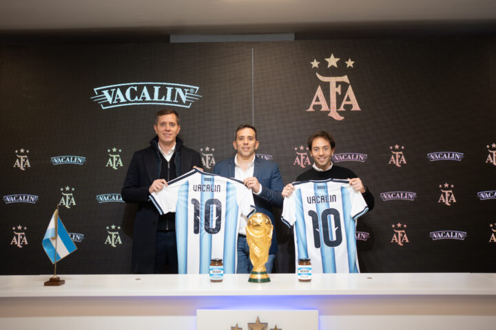 Vacalin se convierte en Sponsor Oficial de la Selección Argentina de Fútbol