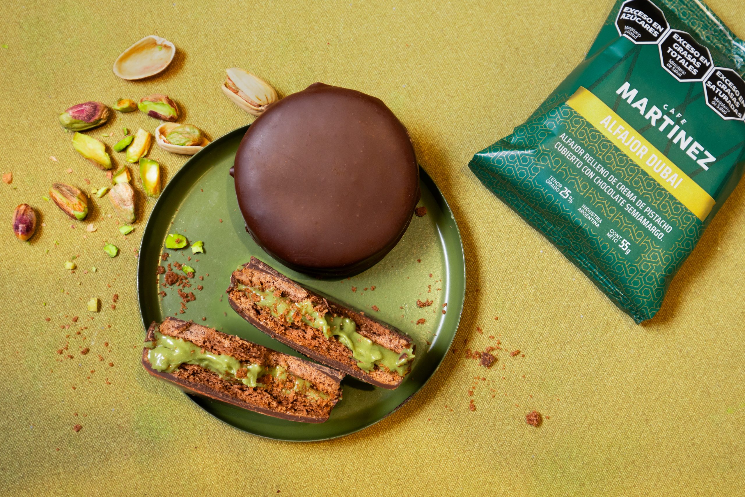 Café Martínez reinterpreta un clásico argentino con su nuevo alfajor Dubai
