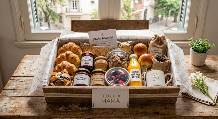 Cajas de regalo, desayunos sorpresa y objetos personalizados: qué compran los argentinos online para el Día de la Madre