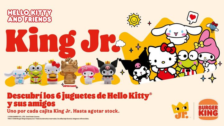 Burger King® y Hello Kitty® se unen en una colección exclusiva que conecta generaciones